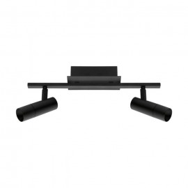Eglo-TOMARES SP 2X5W 4000K Matt White / Matt Black - Spot Light